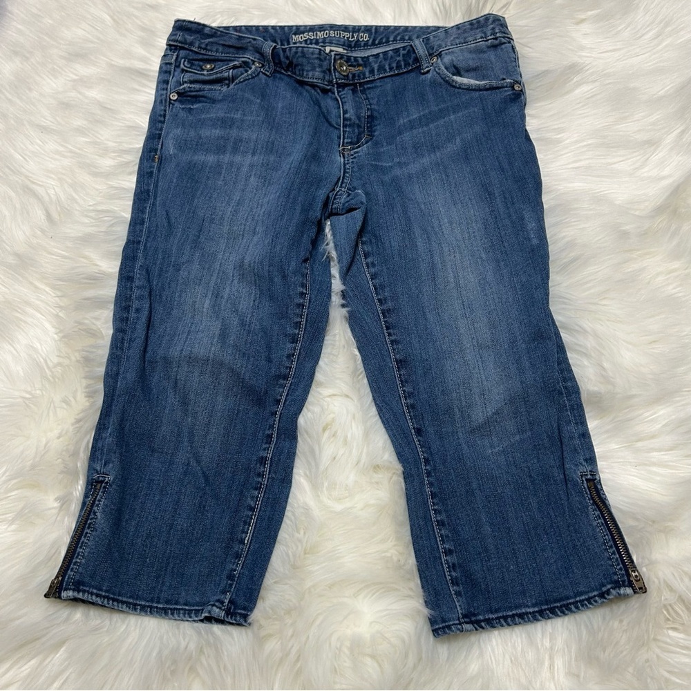 Mossimo Supply Co. Women's Blue Jean Capris